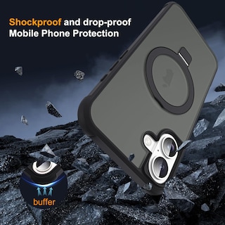Foto 7 | Foto 7 | Funda De Teléfono Skylmw Compatible Con Iphone 16 6.1 Negra - Venta Internacional.