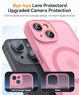 Foto 3 | Foto 3 | Funda Magnética Canshn Para Iphone 15 6.1 - Rosa - Venta Internacional.