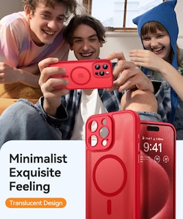Foto 7 | Foto 7 | Funda Magnética Canshn Compatible Con Iphone 15 Pro Max - Venta Internacional.