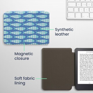 Foto 5 | Foto 5 | Funda Para Lector Electrónico Kwmobile Compatible Con Kobo Clara 2e/tolino Shine 4 - Venta Internacional.