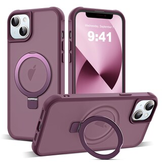 Foto 1 | Foto 1 | Funda De Teléfono Skylmw Compatible Con Iphone 13 Y 14 6.1, Color Rojo Vino - Venta Internacional.