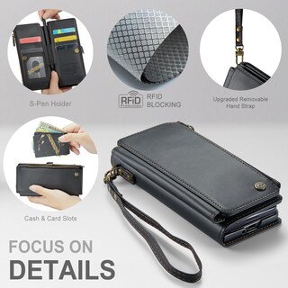 Foto 4 | Foto 4 | Funda Tipo Cartera Defcase Para Samsung Galaxy Z Fold 6, Color Negro - Venta Internacional.