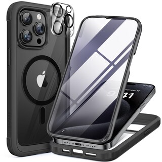 Foto 1 | Foto 1 | Funda Magnética Miracase Para Iphone 15 Pro De 6.1 Pulgadas, Negra - Venta Internacional.