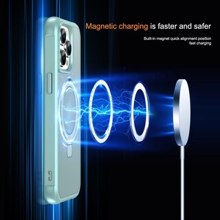 Foto 5 | Foto 5 | Funda Para Teléfono Sterker Con Soporte Magnético Para Iphone 13 Pro Max, Color Verde - Venta Internacional.