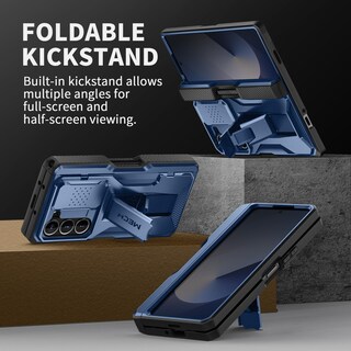 Foto 6 | Foto 6 | Funda De Teléfono Tongate Para Samsung Galaxy Z Fold 6 Azul Con S Pen - Venta Internacional.