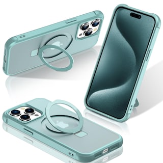 Foto 1 | Foto 1 | Funda Para Teléfono Sterker Con Soporte Magnético Para Iphone 15 Pro, Color Verde - Venta Internacional.