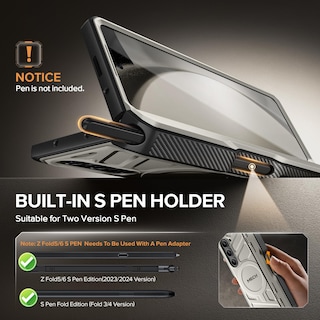 Foto 4 | Foto 4 | Funda Magnética Tongate Para Samsung Galaxy Z Fold 5 5g - Venta Internacional.