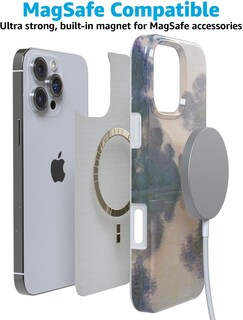 Foto 7 | Foto 7 | Funda De Teléfono Casely Para Iphone 16 Pro Monet's Morning Limited - Venta Internacional.