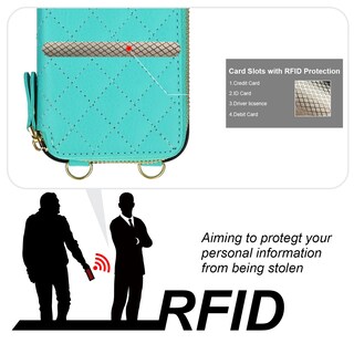 Foto 3 | Foto 3 | Funda Tipo Cartera Tipo Bandolera Bocasal Para Iphone 16 Pro De 6.3 Pulgadas - Venta Internacional.
