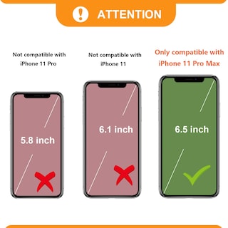 Foto 2 | Foto 2 | Funda Tipo Cartera Tipo Bandolera Bocasal Para Iphone 11 Pro Max, Color Oro Rosa - Venta Internacional.