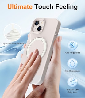 Foto 5 | Foto 5 | Funda De Silicona Sterker Con Soporte Magnético Para Iphone 13/14 - Venta Internacional.