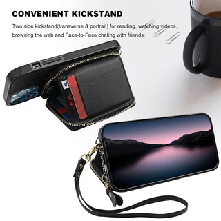 Foto 5 | Foto 5 | Funda Tipo Cartera Bocasal Con Bloqueo Rfid Para Iphone 13 Pro Max De 6.7 Pulgadas - Venta Internacional.