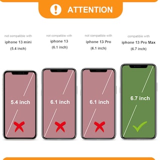 Foto 2 | Foto 2 | Funda Tipo Cartera Tipo Bandolera Bocasal Para Iphone 13 Pro Max, Color Negro - Venta Internacional.