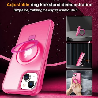 Foto 6 | Foto 6 | Funda De Teléfono Sterker Con Soporte Magnético Para Iphone 15 De 6.1 Pulgadas - Venta Internacional.