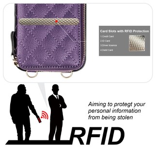 Foto 3 | Foto 3 | Funda Tipo Cartera Tipo Bandolera Bocasal Para Iphone 16 Pro Max 6.9 - Venta Internacional.