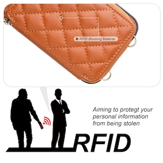 Foto 3 | Foto 3 | Funda Tipo Cartera Tipo Bandolera Bocasal Para Iphone 13 De 6,1 Pulgadas, Color Marrón - Venta Internacional.