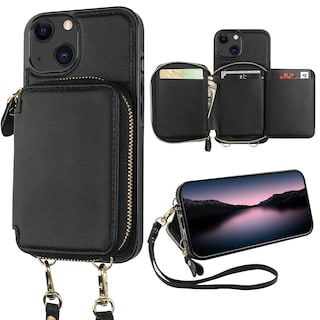 Foto 1 | Foto 1 | Funda Tipo Cartera Bocasal Con Bloqueo Rfid Para Iphone 14/13 De 6.1 Pulgadas - Venta Internacional.