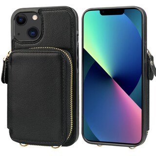 Foto 3 | Foto 3 | Funda Tipo Cartera Bocasal Con Bloqueo Rfid Para Iphone 14/13 De 6.1 Pulgadas - Venta Internacional.
