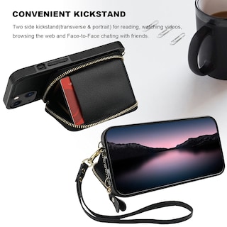 Foto 5 | Foto 5 | Funda Tipo Cartera Bocasal Con Bloqueo Rfid Para Iphone 14/13 De 6.1 Pulgadas - Venta Internacional.
