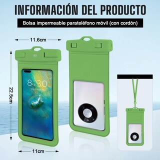 Foto 3 | Foto 3 | Funda Protectora Impermeable 2pcs Eo Safe Imports Esi-19831 Negro Y Verde
