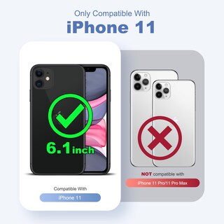 Foto 2 | Foto 2 | Funda De Teléfono Tianli Diseñada Para Iphone 11 De 6.1 Pulgadas Con Soporte Anular - Venta Internacional.