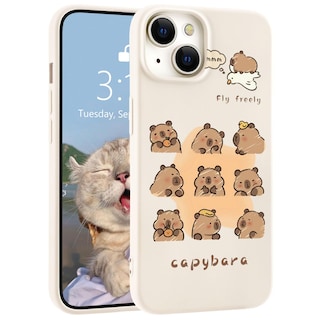 Foto 1 | Foto 1 | Funda De Teléfono Luminousguard Para Iphone 13 Silicone Capybara - Venta Internacional.