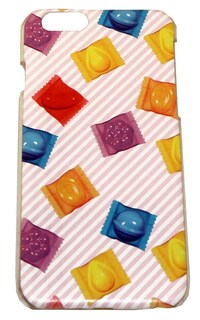 Foto 2 | Foto 2 | Funda Toynk Candy Crush Para Iphone 6 A Rayas Rojas - Venta Internacional.