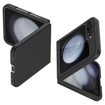 Funda Spigen Air Para Galaxy Z Flip 5 (2023)  Color Negro - Venta Internacional.