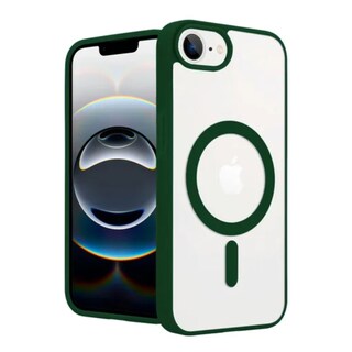 Foto 1 | Foto 1 | Mr. Gadgets Funda Transparente Color Compatible Con Magsafe Silicona Acrilico Clear Color Case Carcasa Para Iphone 16e