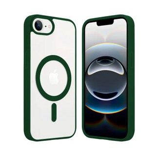 Foto 2 | Foto 2 | Mr. Gadgets Funda Transparente Color Compatible Con Magsafe Silicona Acrilico Clear Color Case Carcasa Para Iphone 16e