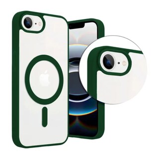 Foto 3 | Foto 3 | Mr. Gadgets Funda Transparente Color Compatible Con Magsafe Silicona Acrilico Clear Color Case Carcasa Para Iphone 16e