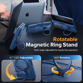Foto 3 | Foto 3 | Funda De Teléfono Mobosi Para Samsung Galaxy Z Fold 5 Con Ranura Para Bolígrafo S - Venta Internacional.