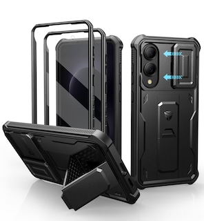 Foto 1 | Foto 1 | Funda Dexnor Para Samsung Galaxy S25 Edge Con Funda De Cámara Negra - Venta Internacional.