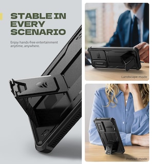 Foto 4 | Foto 4 | Funda Dexnor Para Samsung Galaxy S25 Edge Con Funda De Cámara Negra - Venta Internacional.