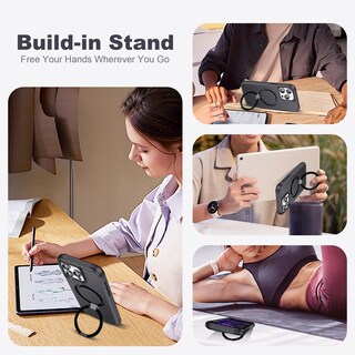Foto 3 | Foto 3 | Funda De Teléfono Tianli Diseñada Para Iphone 15 Pro Con Soporte Anular - Venta Internacional.