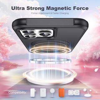 Foto 4 | Foto 4 | Funda De Teléfono Tianli Diseñada Para Iphone 15 Pro Con Soporte Anular - Venta Internacional.