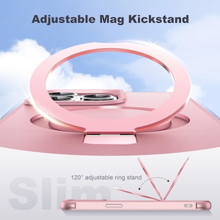 Foto 6 | Foto 6 | Funda De Teléfono Tianli Diseñada Para Iphone 11 Pro Max Con Soporte Anular - Venta Internacional.