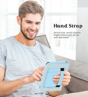 Foto 7 | Foto 7 | Funda Moko Para Kindle 11.ª Generación 2024/2022 Totalmente Nuevo Color Azul Cielo - Venta Internacional.