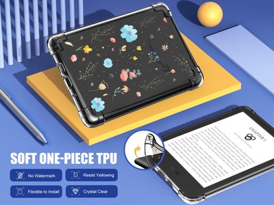 Foto 3 | Foto 3 | Funda Moko Para Kindle 6 Totalmente Nuevo (11.ª Gen-2024/2022) Blue Garden - Venta Internacional.