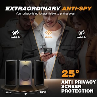 Foto 3 | Foto 3 | Funda Tongate Para Samsung Galaxy S25 Ultra Con Pantalla De Privacidad - Venta Internacional.