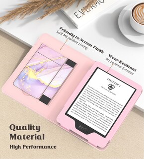 Foto 4 | Foto 4 | Funda De Poliuretano Ultraligera Moko Para Kindle 11.ª Generación - Venta Internacional.