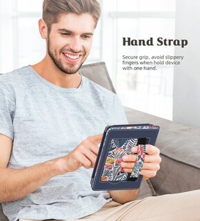 Foto 7 | Foto 7 | Case Moko - Carcasa De Poliuretano Ultraligera Para Kindle 6 2024 Color Azul - Venta Internacional.