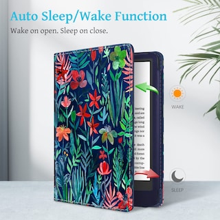 Foto 3 | Foto 3 | Funda De Piel Sintética Fintie Stand Con Función De Encendido/apagado Automático Para Kindle 6 11th - Venta Internacional.