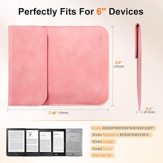 Foto 3 | Foto 3 | Funda Para Tablet Timovo De 6 Pulgadas Para El Nuevo Kindle 6 De 11.ª Generación - Venta Internacional.