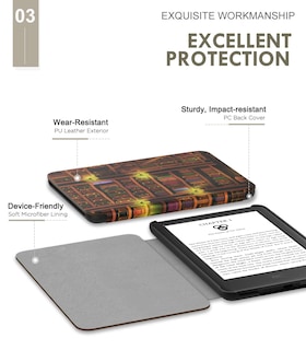 Foto 4 | Foto 4 | Funda Moko Para Kindle 11 2024/2022 De 6 Pulgadas Y 11.ª Generación Con Función Auto Wake - Venta Internacional.