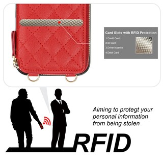 Foto 3 | Foto 3 | Funda Tipo Cartera Tipo Bandolera Bocasal Para Iphone 16 Pro Max 6.9 - Venta Internacional.