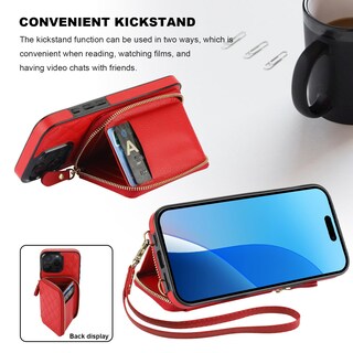 Foto 6 | Foto 6 | Funda Tipo Cartera Tipo Bandolera Bocasal Para Iphone 16 Pro Max 6.9 - Venta Internacional.