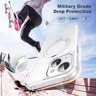 Foto 5 | Foto 5 | Funda De Teléfono Tianli Diseñada Para Iphone 15 Con Soporte De Anillo Magnético - Venta Internacional.
