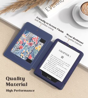 Foto 4 | Foto 4 | Funda Moko Para Kindle Paperwhite 2021 Con Función Auto-wake/sleep Blue - Venta Internacional.