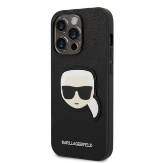 Foto 2 | Foto 2 | Funda Original Karl Saffiano Cara Karl Iphone 14 Pro Negro